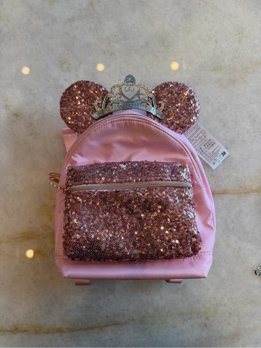Disney Cruise Line Bibbidi Bobbidi Boutique Pink Backpack